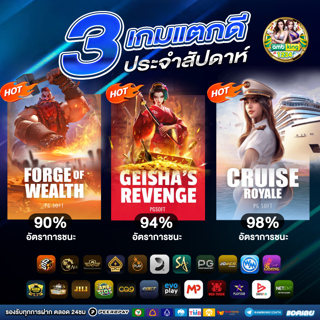 หน้าเกมสล็อต - แบนเนอร์โปรโมชั่น